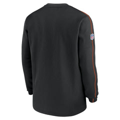Cincinnati Bengals 2024 Sideline Coaches Long Sleeve Top Black