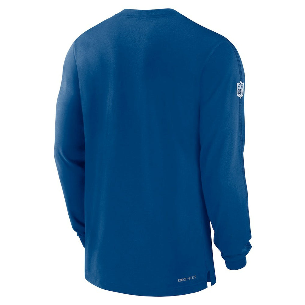 Indianapolis Colts Sideline Player Performance Long Sleeve T-Shirt Royal