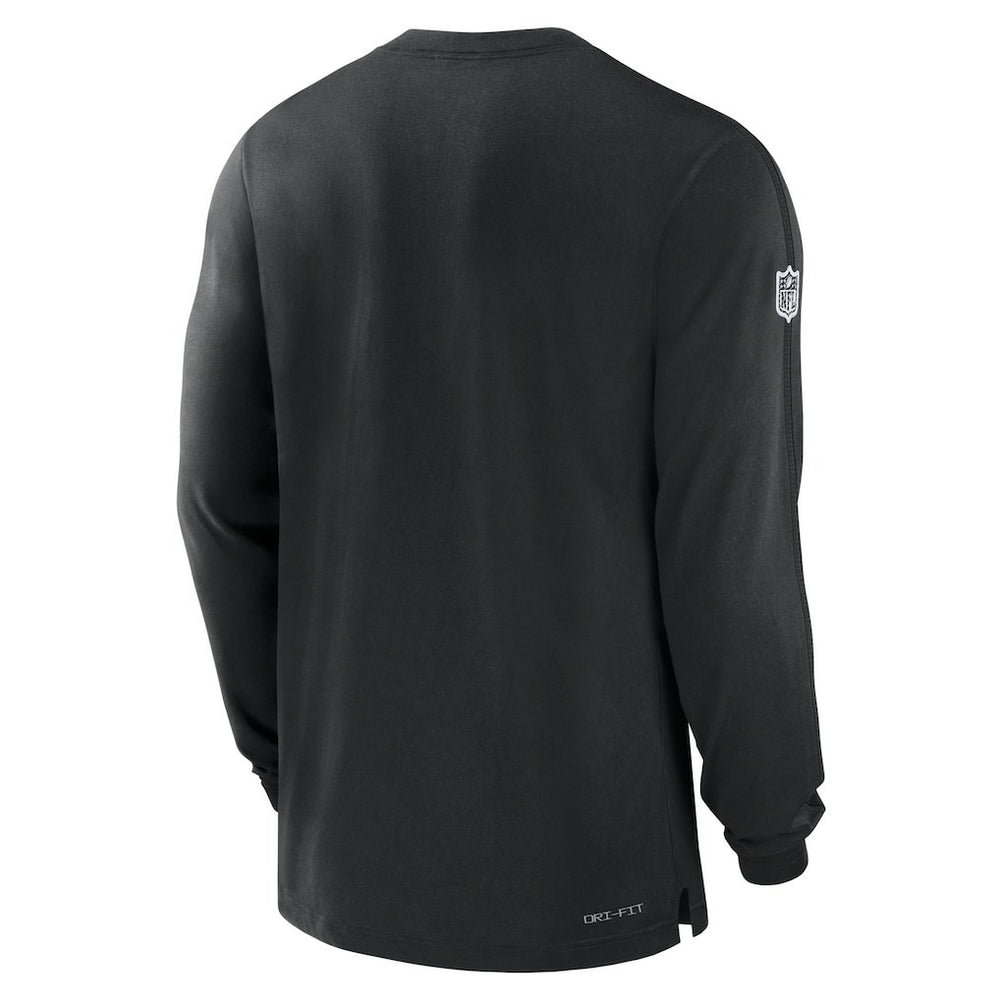 New York Jets Sideline Player Performance Long Sleeve T-Shirt Black