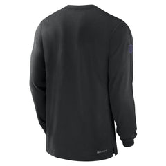 Baltimore Ravens Sideline Player Performance Long Sleeve T-Shirt Black