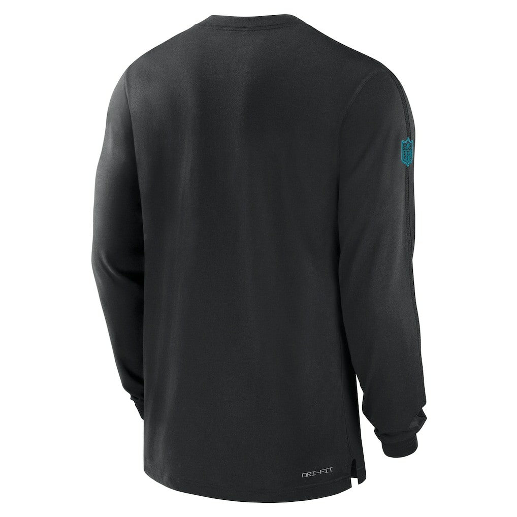Jacksonville Jaguars Sideline Player Performance Long Sleeve T-Shirt Black