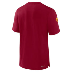 Washington Commanders Sideline Player Performance T-Shirt Burgundy