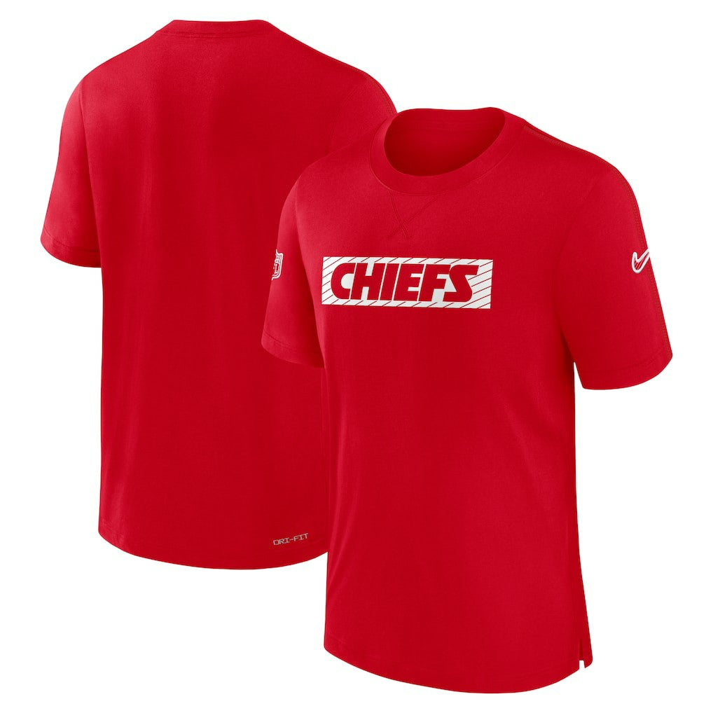 Kansas City Chiefs Sideline Player Performance T-Shirt Red