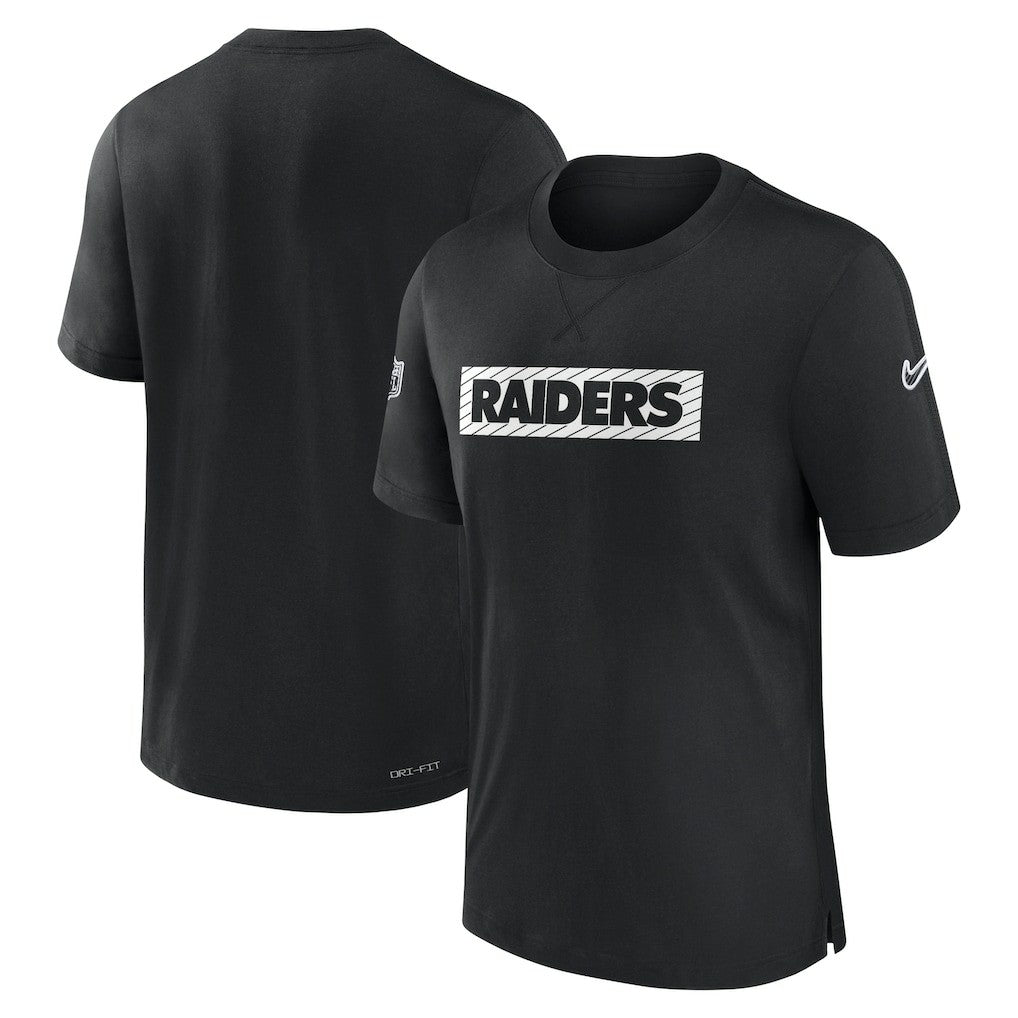 Las Vegas Raiders Sideline Player Performance T-Shirt Black