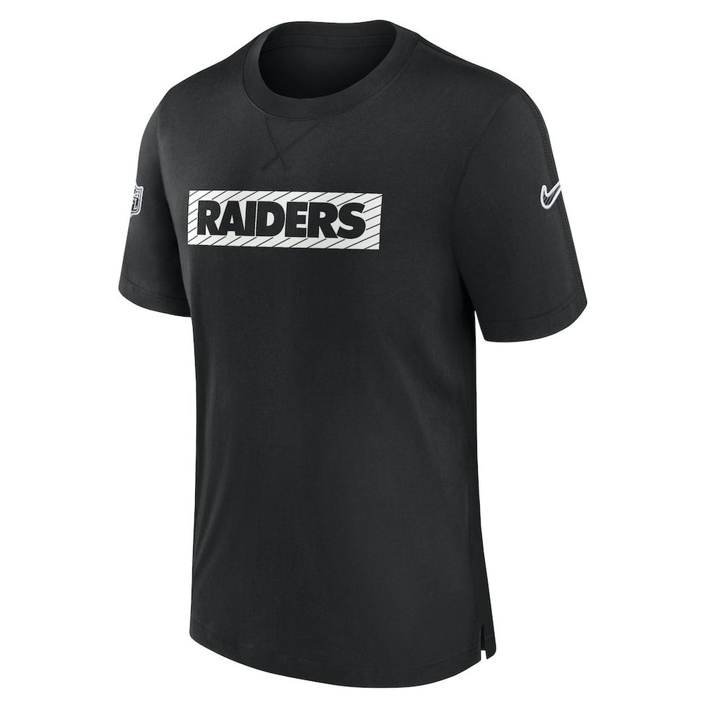 Las Vegas Raiders Sideline Player Performance T-Shirt Black