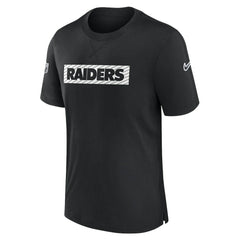 Las Vegas Raiders Sideline Player Performance T-Shirt Black