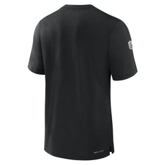 Las Vegas Raiders Sideline Player Performance T-Shirt Black