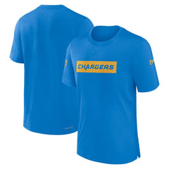 Los Angeles Chargers Sideline Player Performance T-Shirt Powder Blue
