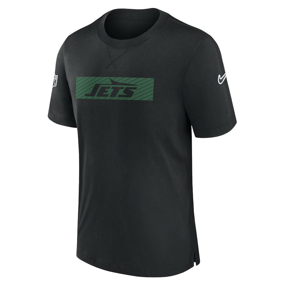 New York Jets Sideline Player Performance T-Shirt Black