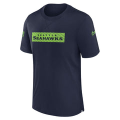 Seattle Seahawks Sideline Player Performance T-Shirt College Navy