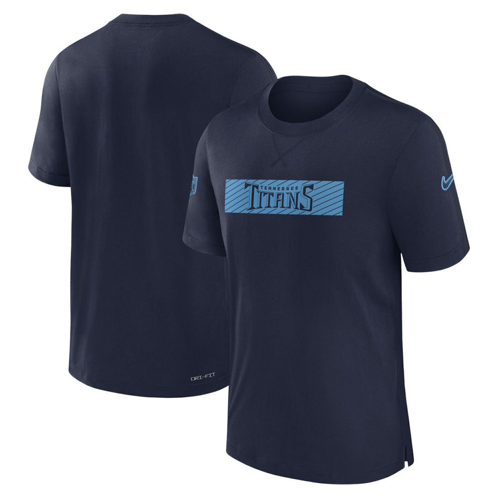 Tennessee Titans Sideline Player Performance T-Shirt Navy