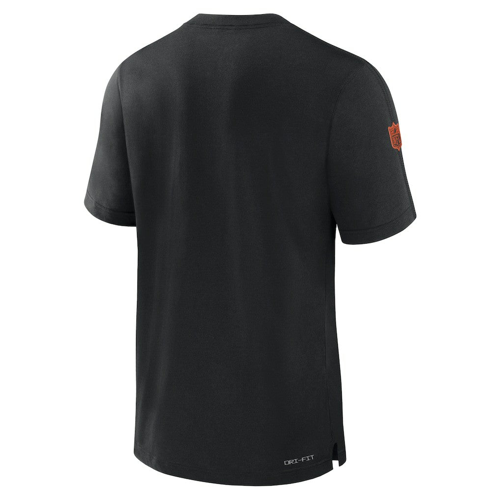 Cincinnati Bengals Sideline Player Performance T-Shirt Black