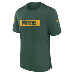 Green Bay Packers Sideline Player Performance T-Shirt Green