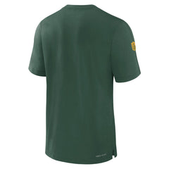Green Bay Packers Sideline Player Performance T-Shirt Green