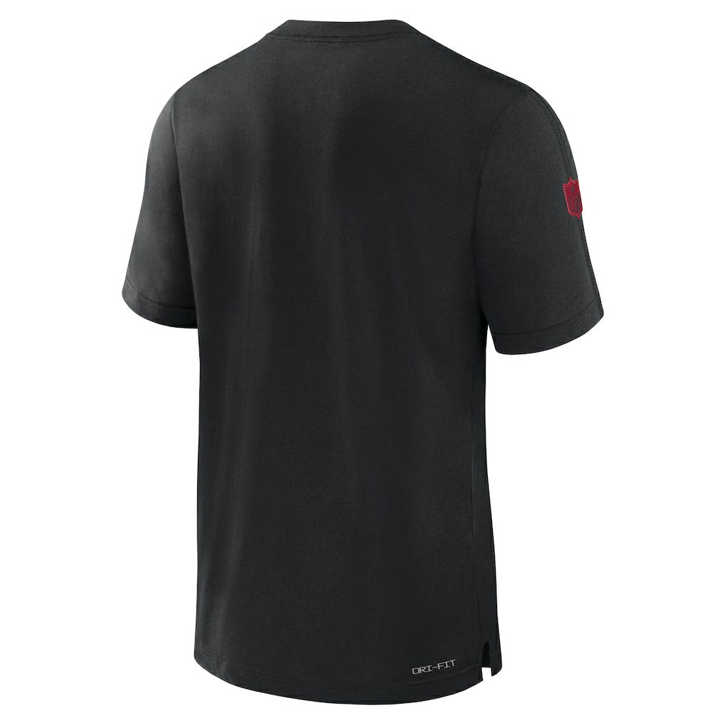 Atlanta Falcons Sideline Player Performance T-Shirt Black
