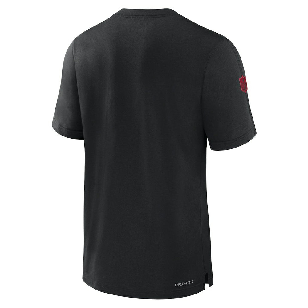 Atlanta Falcons Sideline Player Performance T-Shirt Black