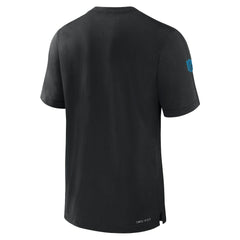 Carolina Panthers Sideline Player Performance T-Shirt Black