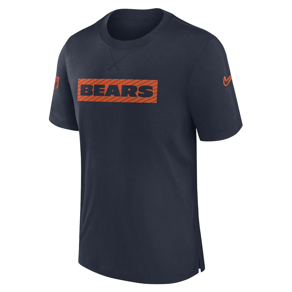 Chicago Bears Sideline Player Performance T-Shirt Navy