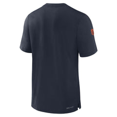 Chicago Bears Sideline Player Performance T-Shirt Navy
