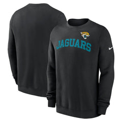 Jacksonville Jaguars Club Pullover Sweatshirt Black
