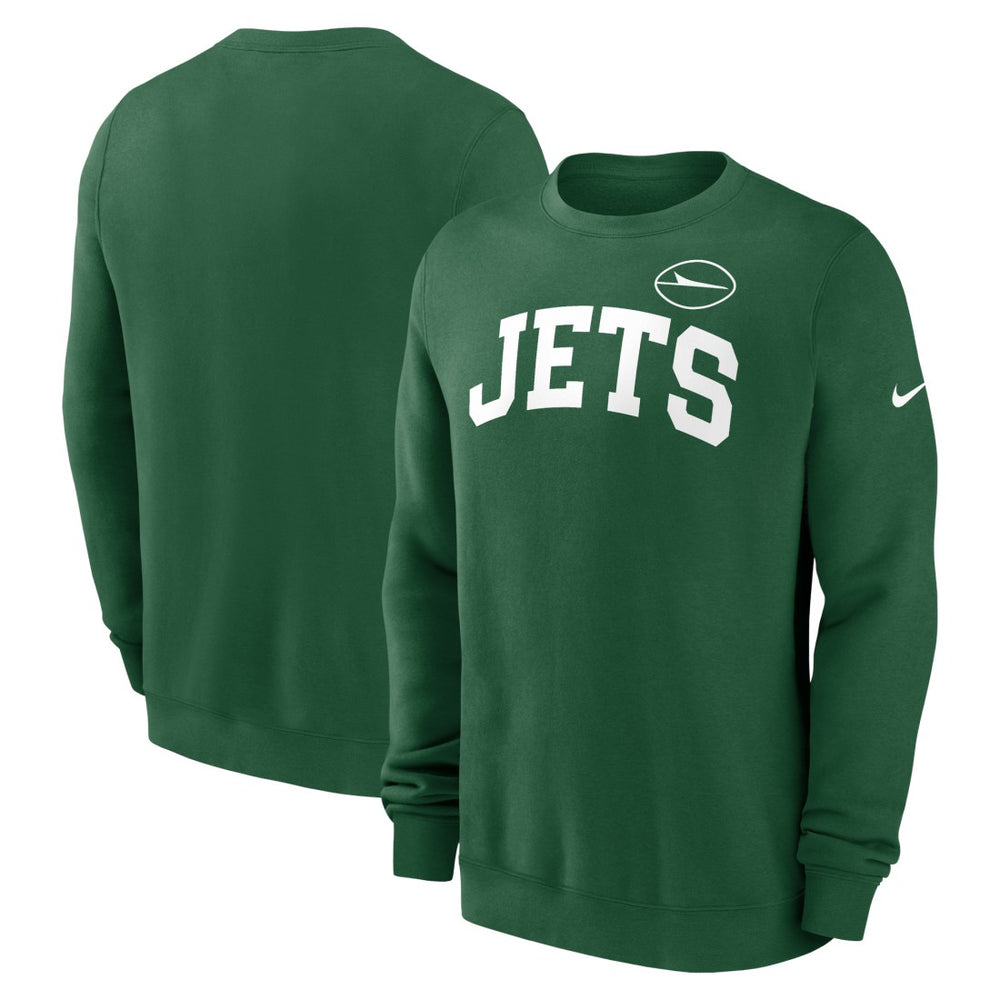 New York Jets Club Pullover Sweatshirt Green