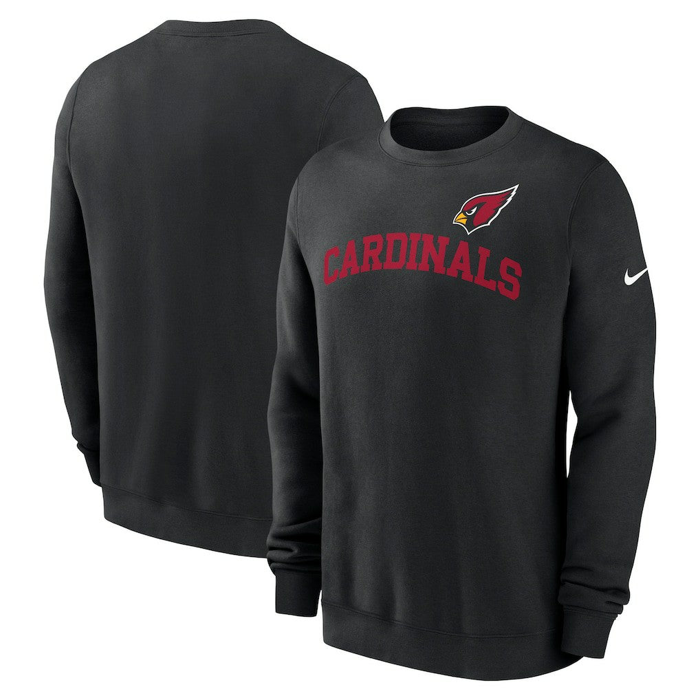 Arizona Cardinals Club Pullover Sweatshirt Black