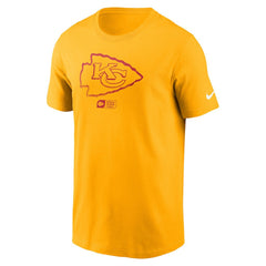 Kansas City Chiefs Faded Essential T-Shirt  Gold