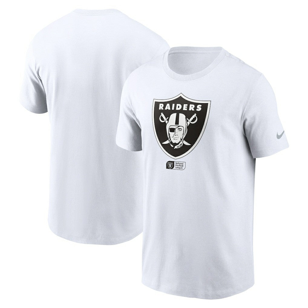 Las Vegas Raiders Faded Essential T-Shirt  White