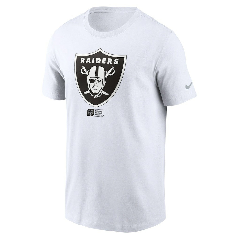 Las Vegas Raiders Faded Essential T-Shirt  White