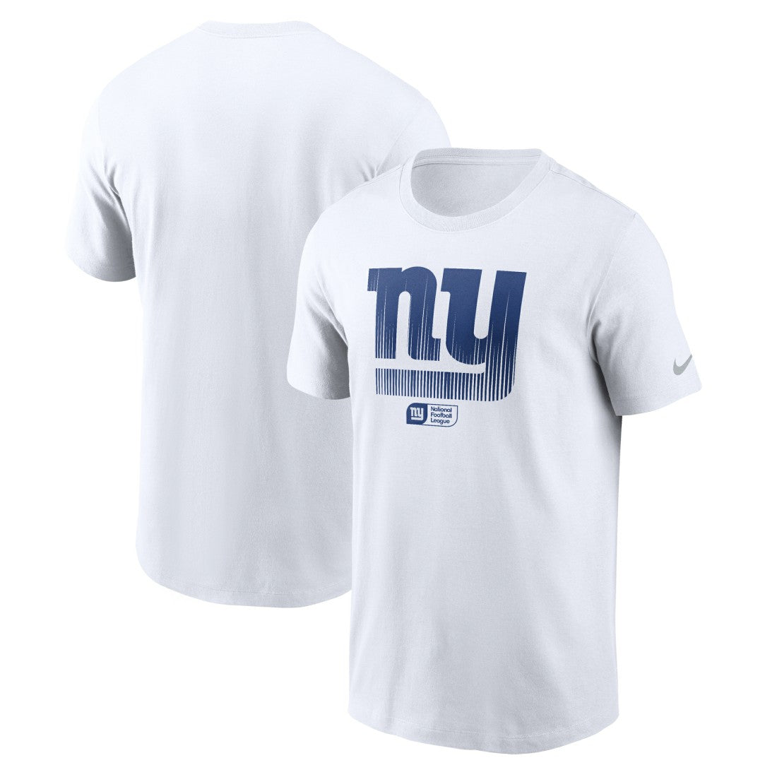 New York Giants Faded Essential T-Shirt  White