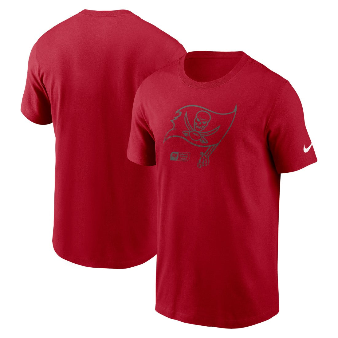 Tampa Bay Buccaneers Faded Essential T-Shirt  Red