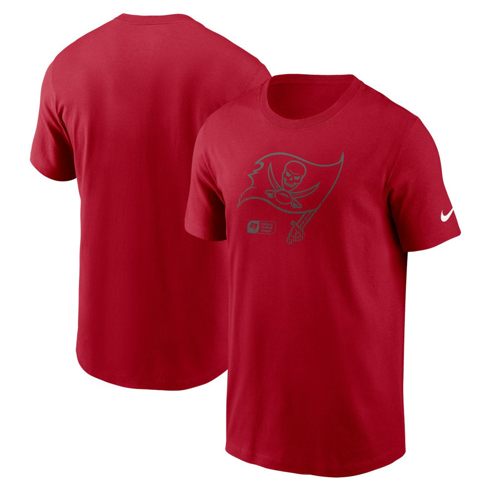 Tampa Bay Buccaneers Faded Essential T-Shirt  Red