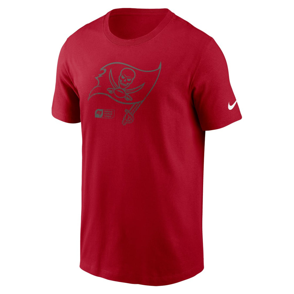 Tampa Bay Buccaneers Faded Essential T-Shirt  Red