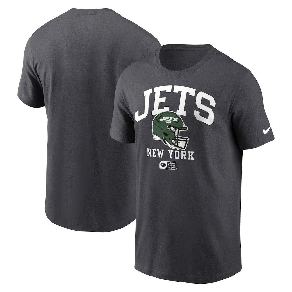 New York Jets Helmet Essential T-Shirt Anthracite