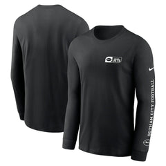 New York Jets All Out Long Sleeve T-Shirt Black