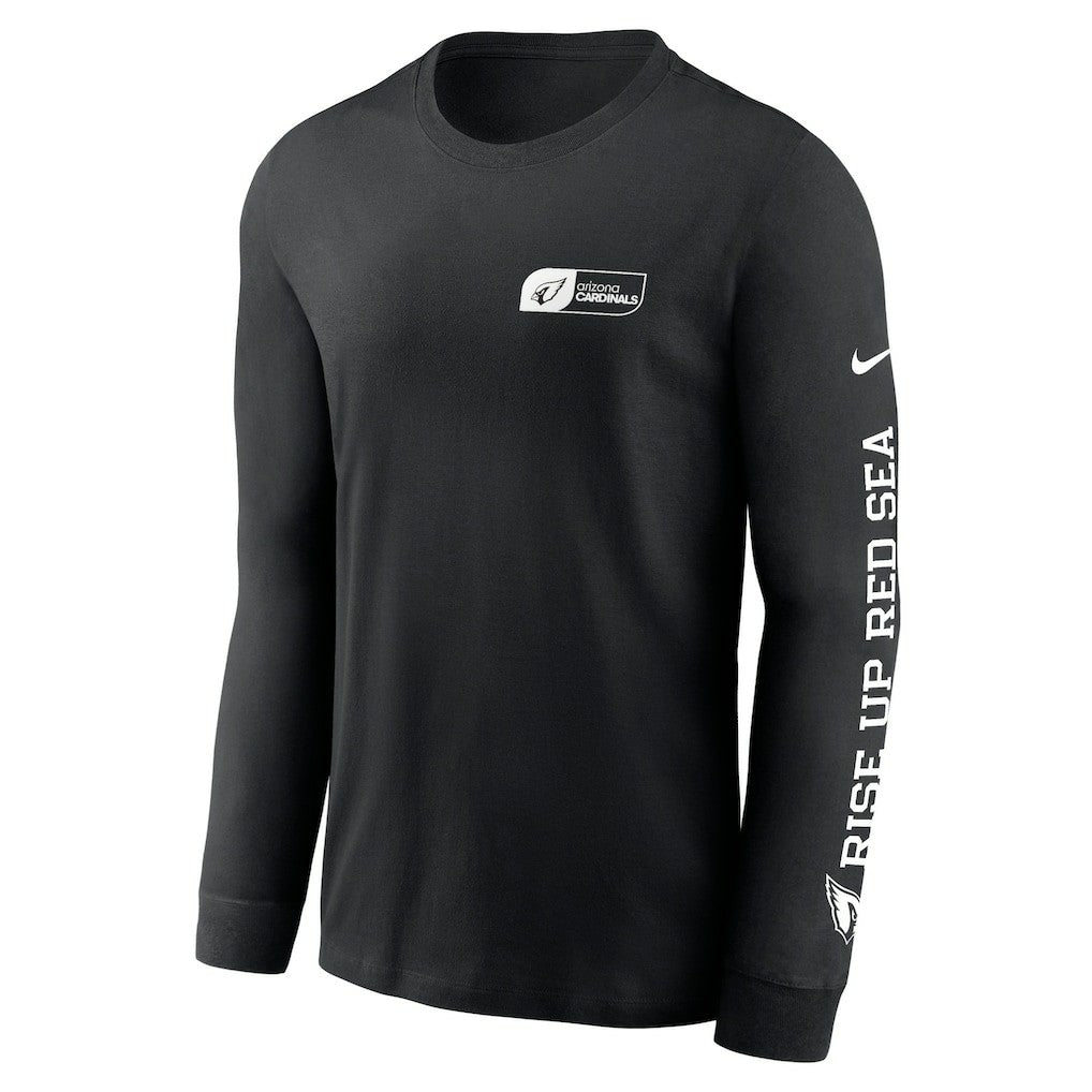 Arizona Cardinals All Out Long Sleeve T-Shirt Black
