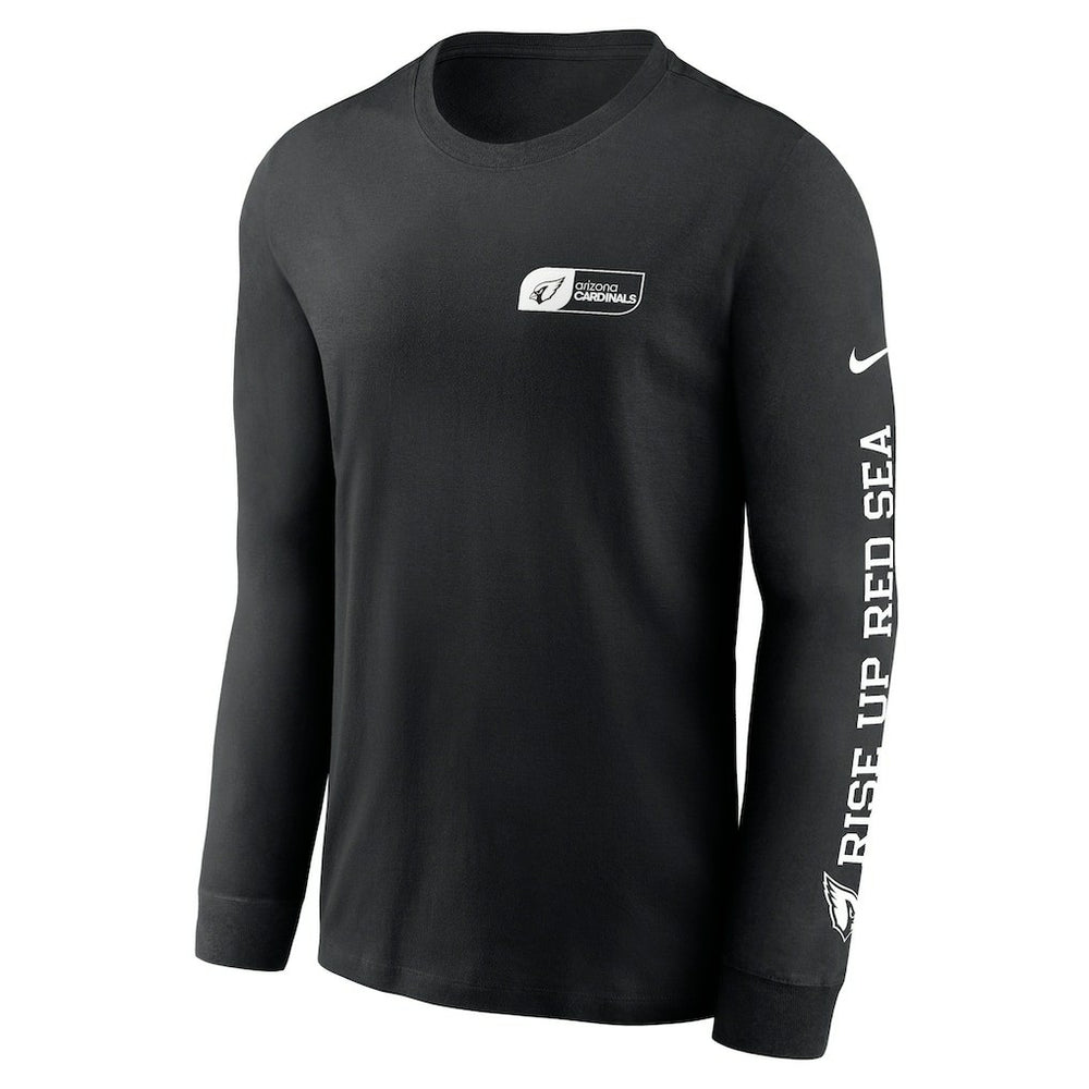 Arizona Cardinals All Out Long Sleeve T-Shirt Black