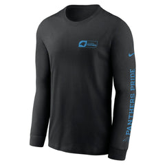 Carolina Panthers All Out Long Sleeve T-Shirt Black