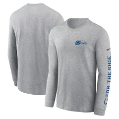 Indianapolis Colts All Out Long Sleeve T-Shirt Heather Gray