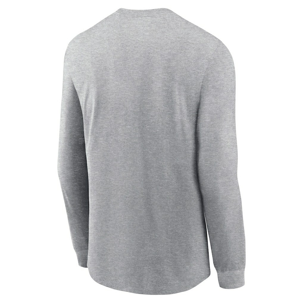 Indianapolis Colts All Out Long Sleeve T-Shirt Heather Gray