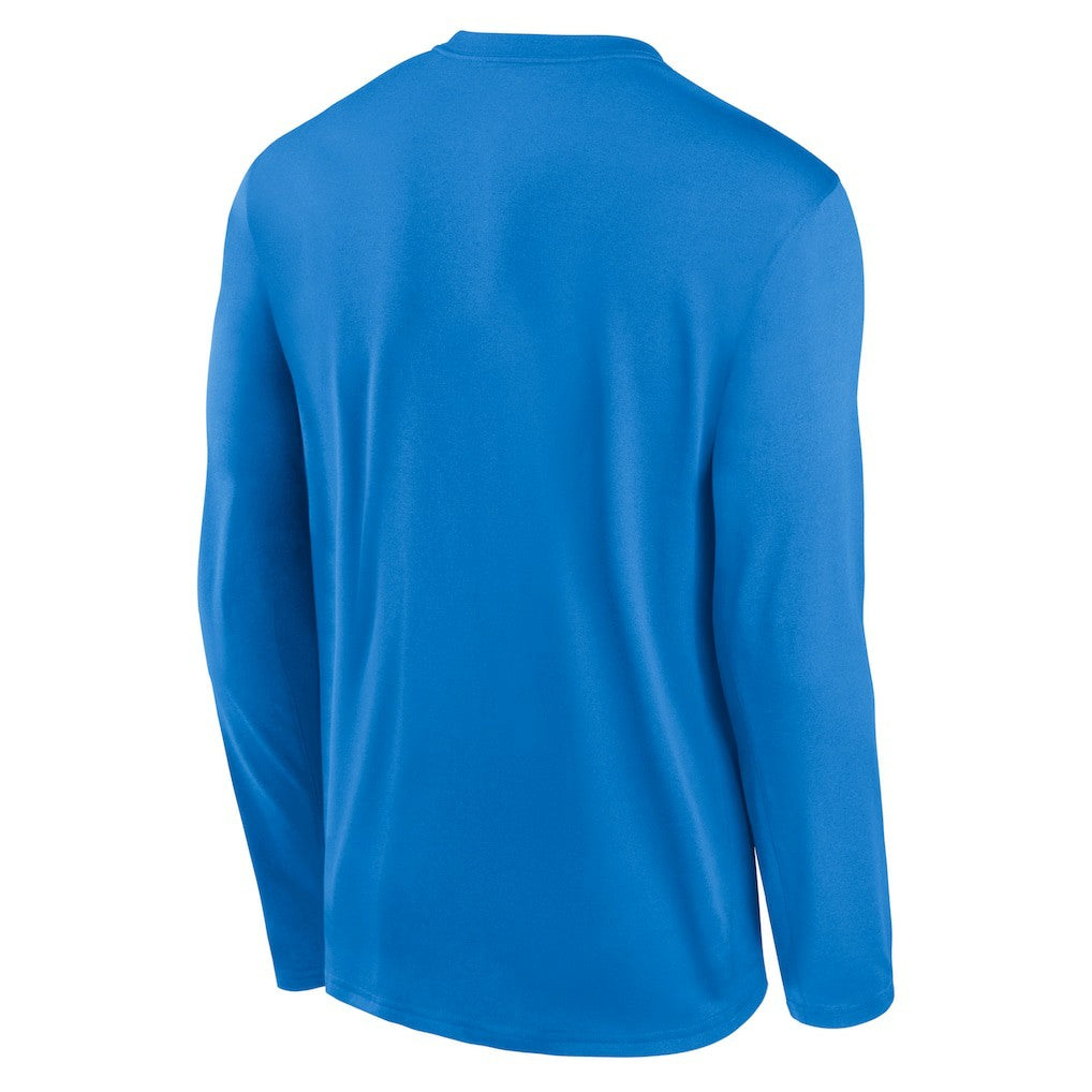 Los Angeles Chargers Icon Legend Performance Long Sleeve T-Shirt Powder Blue