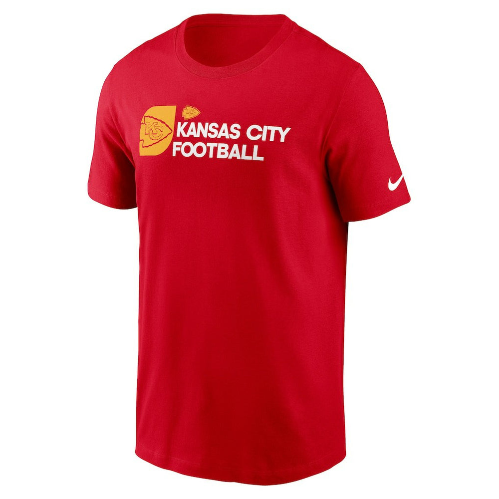 Kansas City Chiefs Outline T-Shirt Red