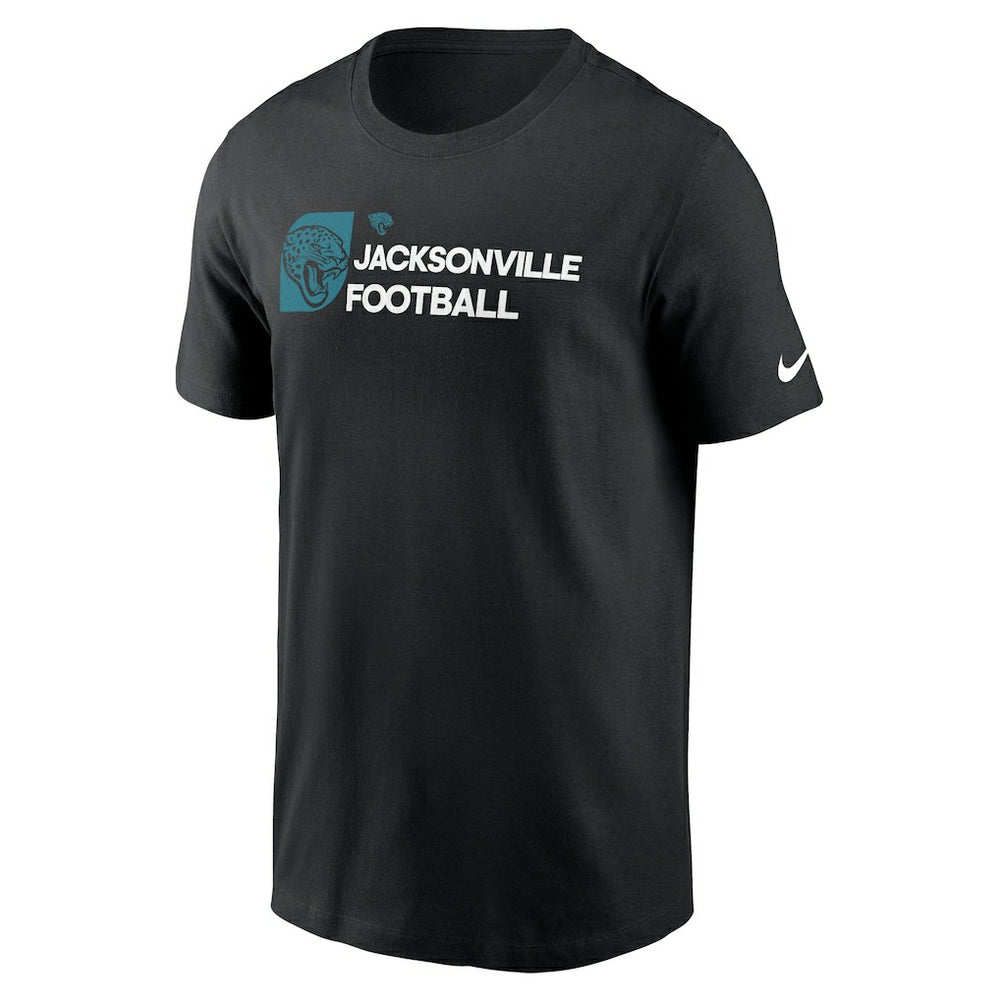 Jacksonville Jaguars Outline T-Shirt Black