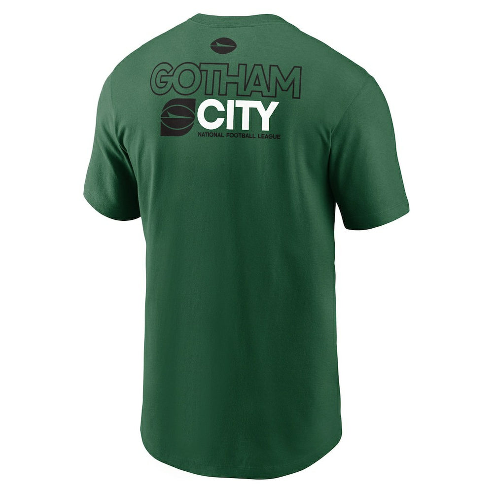 New York Jets Outline T-Shirt Green