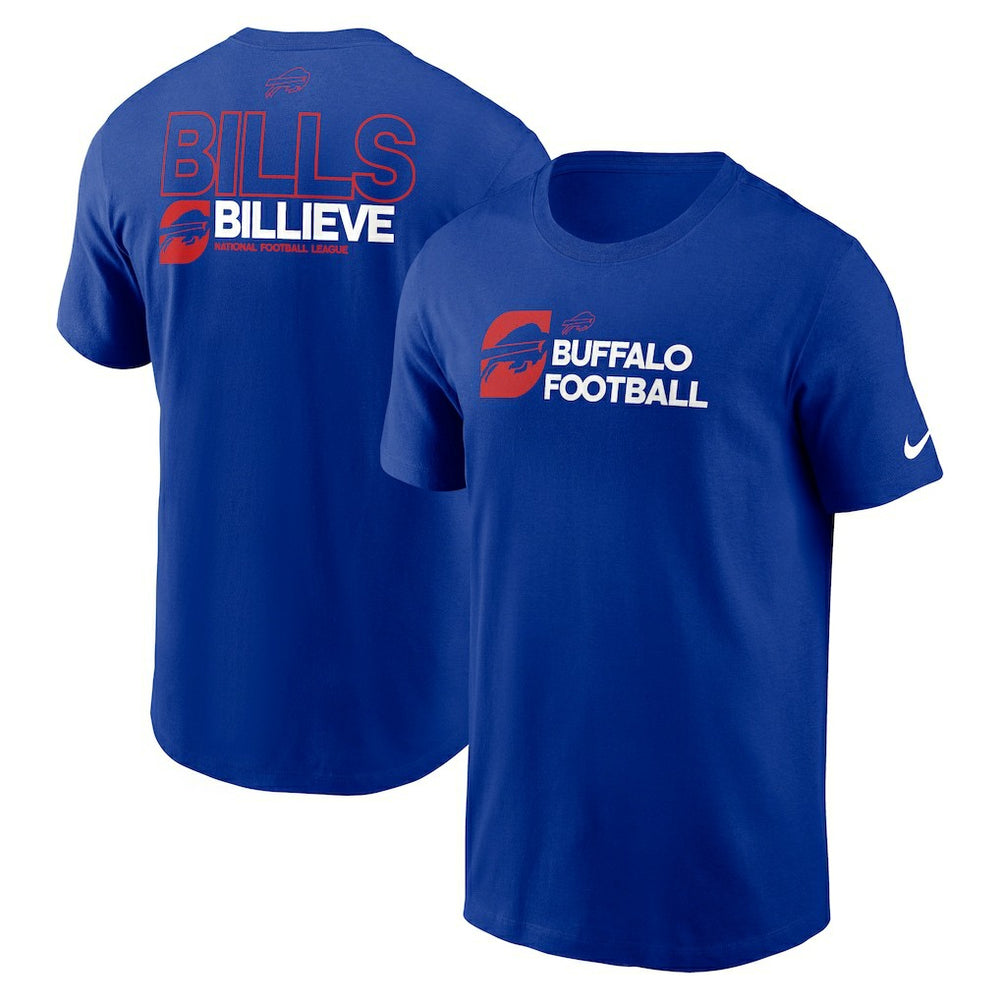 Buffalo Bills Outline T-Shirt Royal