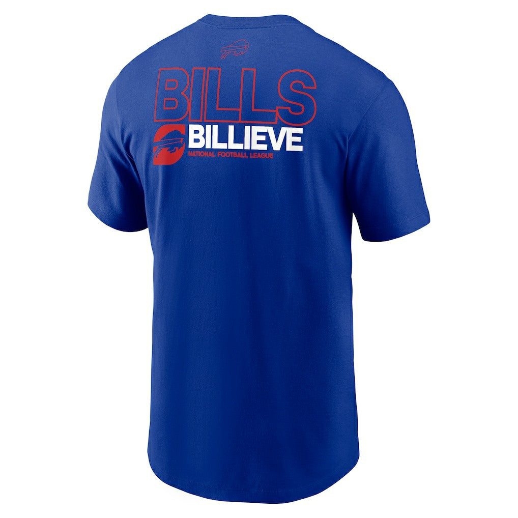 Buffalo Bills Outline T-Shirt Royal