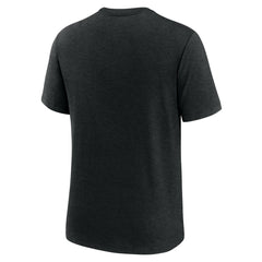 Green Bay Packers Overlap Lockup Tri-Blend T-Shirt Black