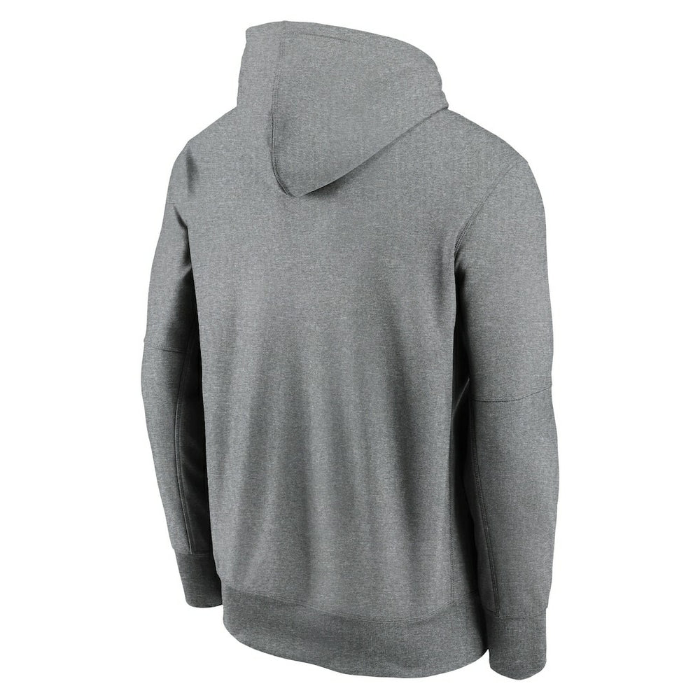 Los Angeles Chargers Icon Performance Pullover Hoodie Heather Gray