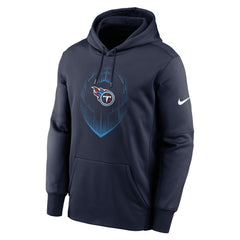 Tennessee Titans Icon Performance Pullover Hoodie Navy