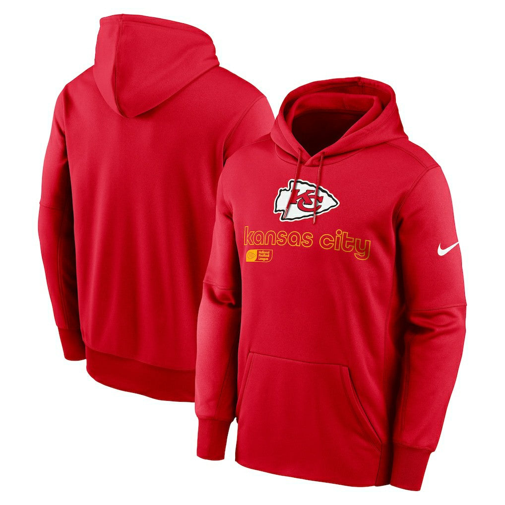 Kansas City Chiefs Performance Pullover Hoodie Red